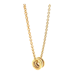 Bvlgari 18ct Yellow Gold Catene Chain Necklace with B.Zero1 Mini Pendant 37.31g