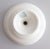 White Antique Belgian White Ironstone Gilt Pedestal Compote For Sale - Image 8 of 10