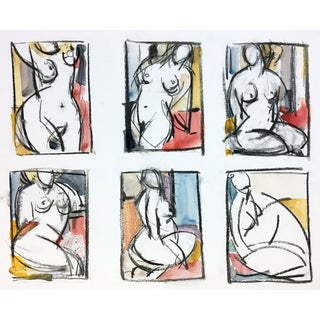 Cody Sketches #4 Figurative Sketch on Paper For Sale