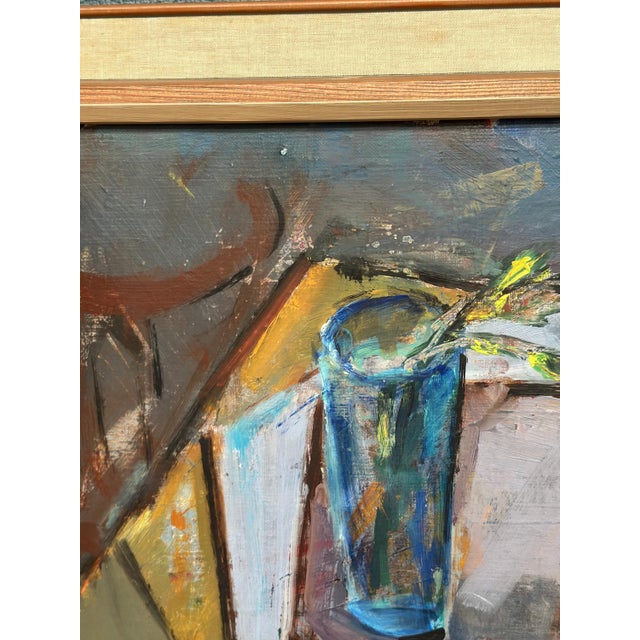 Ernst Grundvig, Nature Morte, 1950s, Oil on Canvas, Framed For Sale - Image 11 of 18