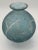 René Lalique Art Deco "Milan" Frosted Blue Patinated Glass Vase, 1929 For Sale - Image 13 of 14