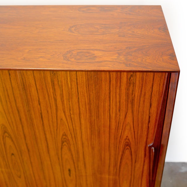 Omann Jun. Model #13 Danish Rosewood Highboard Designed by Gunni Omann For Sale - Image 15 of 18