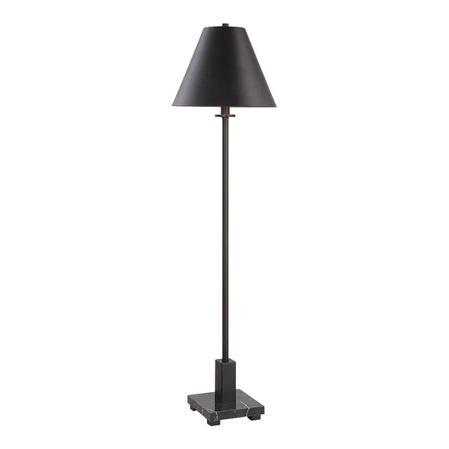Pilot Black Buffet Lamp For Sale