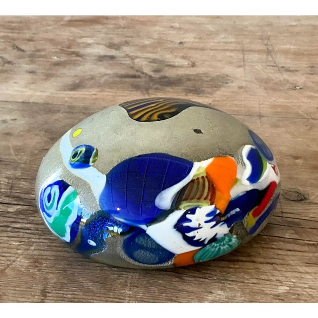 Vintage Italian Murano Glass Paperweight For Sale In West Palm - Image 6 of 8