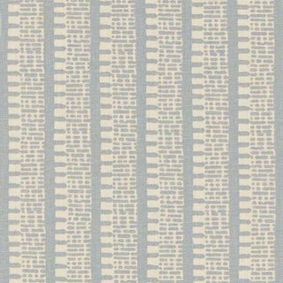 Schumacher X Veere Grenney Kiosk Fabric in Orpington Blue For Sale