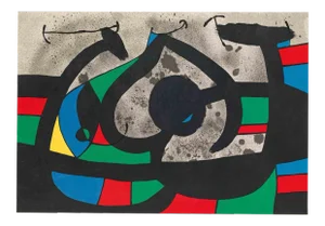 Joan Miró, Le Lézard aux Plumes d'Or, Lithograph, 1971