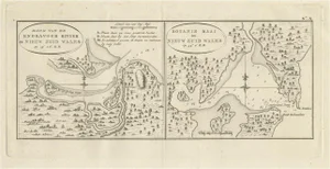 Antique Map of Endeavour River and Botany Bay, 1803