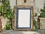 Gold Gilt Wood Tramp Art French Folk Mirror With Raised Pyramidal Motifs, Circa 1900 For Sale - Image 8 of 15
