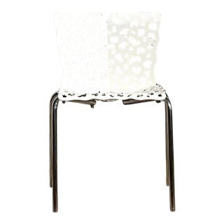 Vintage Contemporary Cutout Topiary Chair After Richard Schultz For Sale