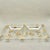 Mid-Century Modern Vintage Mid Century Modern Georges Briard "Golden Butterflies" Glass Divided Serving Dish For Sale - Image 3 of 10