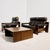 Rustic Model 757 Leather Sofa Set by Harry De Groot for Leolux, 1970s, Set of 3 For Sale - Image 3 of 18