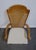 Wood Singer Furniture Solid Golden Oak Mediterranean Cane Back Dining Arm Chair 505-07 For Sale - Image 7 of 10