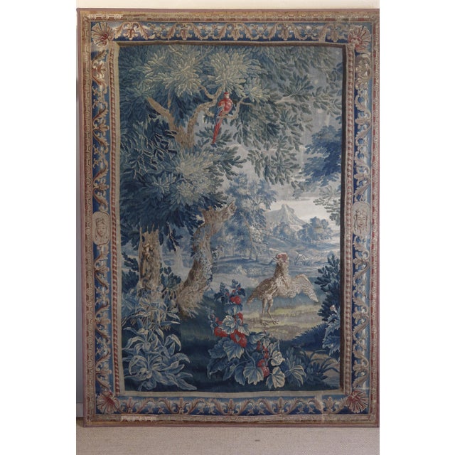 Tapestry from Aubusson, Early 18th Century For Sale - Image 6 of 18