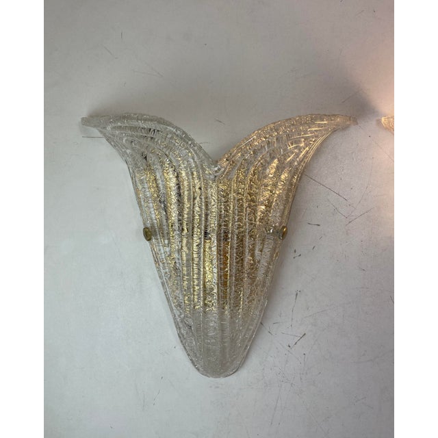 Murano Graniglia Wall Lamps by Italamp, Italy, 1980s, Set of 2 For Sale - Image 6 of 16