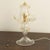 Gold Murano Glass Table Lamps in Crystal Color Line Straight & Gold Leaf, Italy, 2000s, Set of 2 For Sale - Image 8 of 17