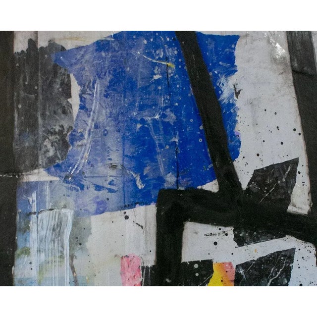 Abstract Robert Baribeau "Color Trac #5", Painting For Sale - Image 3 of 4