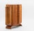 Fine Art Deco Amboyna Burr Table Cabinet. Circa 1930s. Of exceptional quality and notably rare, the cabinet has shaped...
