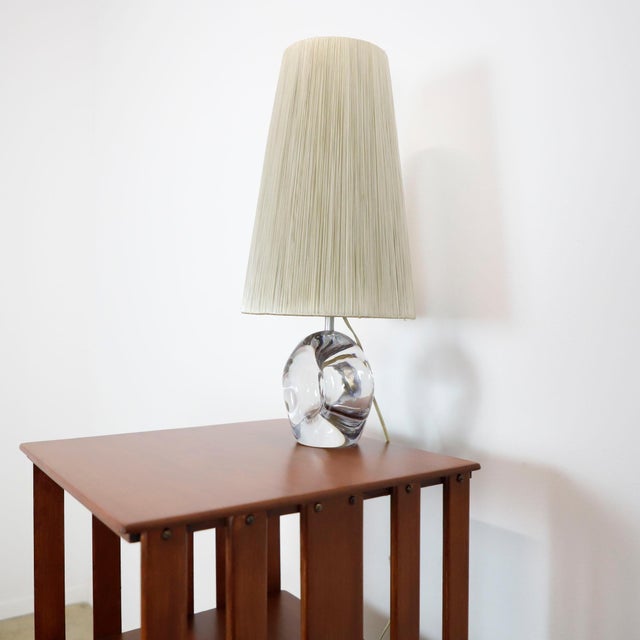 1970s Mid-Century Modern Murano Table Lamp For Sale - Image 4 of 4