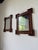Tramp Art Style Wooden Mirrors, 1950s, Set of 2 For Sale - Image 13 of 18