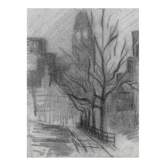 1940s Frank Wallace Philadelphia Drawing For Sale