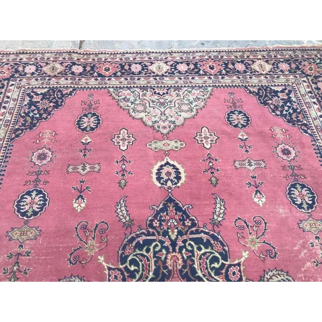 Large Turkish Pink Sparta Rug For Sale - Image 9 of 18
