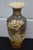 Antique Japanese Satsuma Style Moriage Porcelain Vase Hand Painted Blossoms For Sale - Image 11 of 14