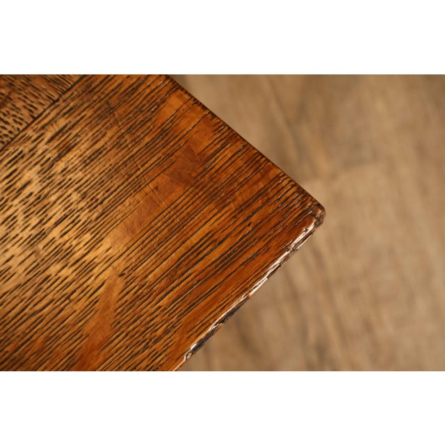 Gustav Stickley Antique Rabbit Ear #1291 Dining Chair For Sale - Image 11 of 18