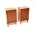 Brown Vintage Swedish Satin Birch Bedside Cabinets, 1950s, Set of 2 For Sale - Image 8 of 14