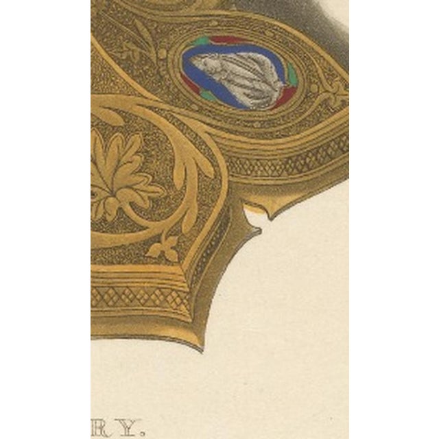 Medieval Reliquary Gothic Church Treasure, 1850, Print on Paper For Sale - Image 12 of 13