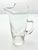 1950s 1950s Vintage Mid-Century Etched Wheat 8-Piece Cocktail Martini Liquor Pitcher Glasses Set For Sale - Image 5 of 8
