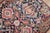 Blue Antique Persian Isfahan Rug - 4'9" x 6'9" For Sale - Image 8 of 12