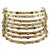 Renowned French jewelry designer Henry Perichon—known simply as "Henry"—crafted this breathtaking set of eight spacer...