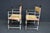 Pair of Italian Savonarola Style Iron Chairs With Figural Arms For Sale - Image 15 of 15