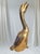 1980s Massive Vintage Hollywood Regency Solid Brass Heavy Ducks Geese Tall Room Decor Statues- A Pair For Sale - Image 5 of 11