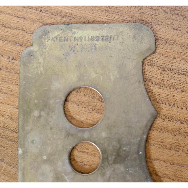 Brass Button Polisher, 1917 For Sale - Image 4 of 5