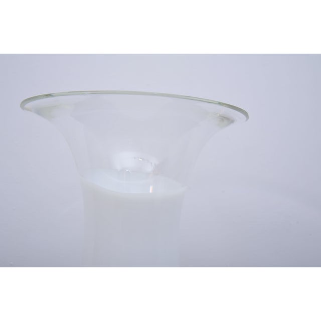 Glass Murano Glass Mushroom Table Lamp attributed to Vistosi, 1970s For Sale - Image 7 of 11