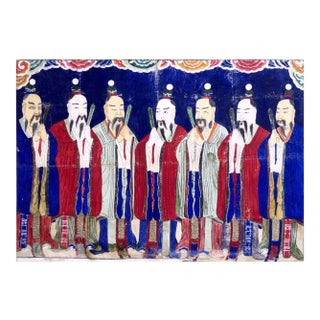 19th Century Chinese Gouache For Sale