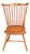 Early 19th Century American Fan Back Windsor Side Chair For Sale