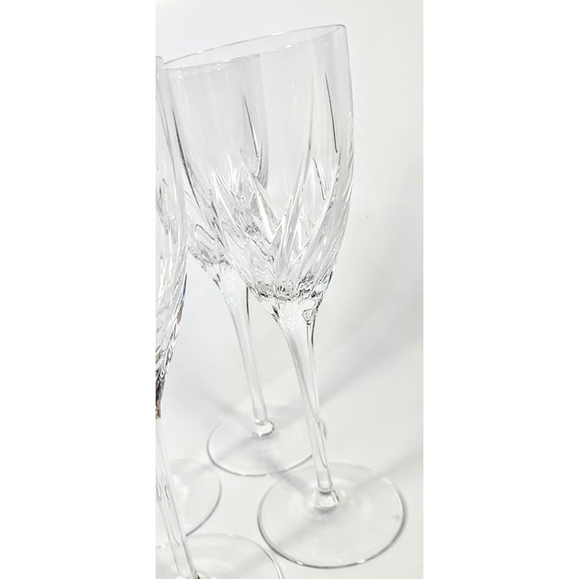 Twirled Goblets- Set of Four For Sale - Image 15 of 16