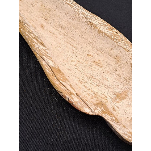 Ancient Egyptian wooden Ushabti with funerary coffin, carved polychromed wood, New Kingdom, Ramesside Period, 1292-1185...