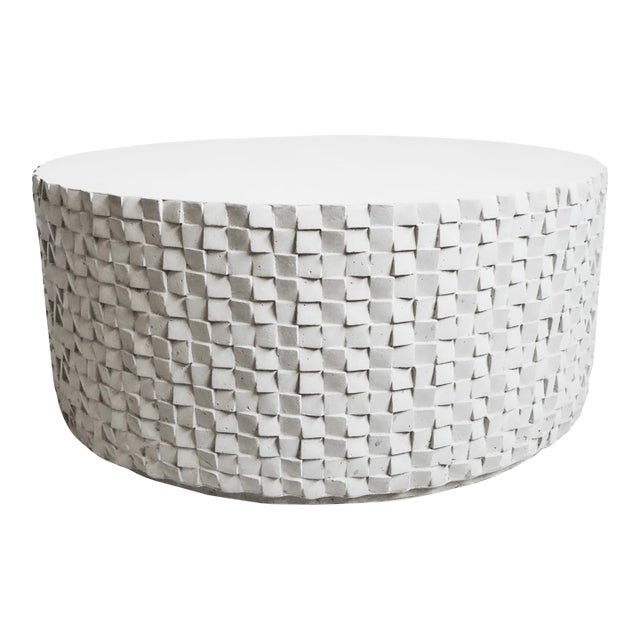 Outdoor Jenga Round Coffee Table For Sale