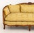 Louis XV Yellow Silk Damask Upholstered Walnut Sofa For Sale - Image 4 of 12