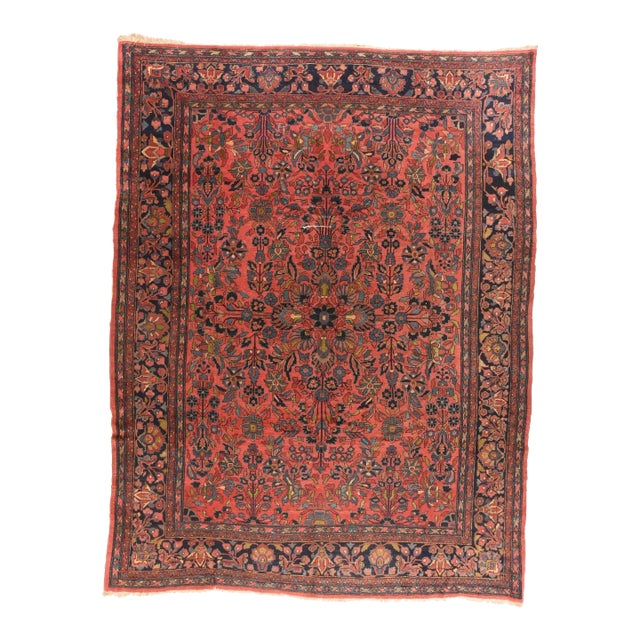 Antique Lilihan Rug 9'2'' x 12' For Sale