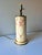 Vintage Chelsea House Hand Painted Topiary and Ribbon Bow Table Lamp With Brass Accents For Sale - Image 10 of 10