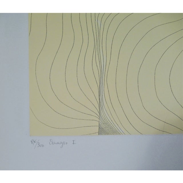 Printmaking Materials Guillaume Azoulay, Images, suite of 4 etchings., Circa 1990 For Sale - Image 7 of 13