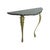 French Marble Console Table with Ornate Brass Legs, 1950s For Sale - Image 4 of 17