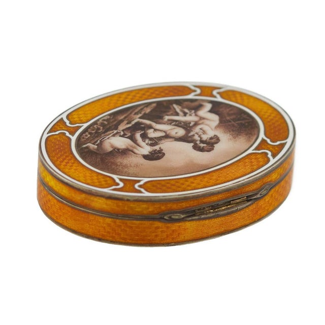 Austrian Silver Snuff Box For Sale - Image 3 of 8