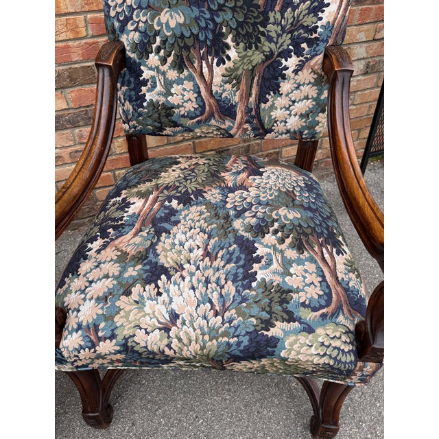 Newly Upholstered French Armchairs For Sale - Image 17 of 17