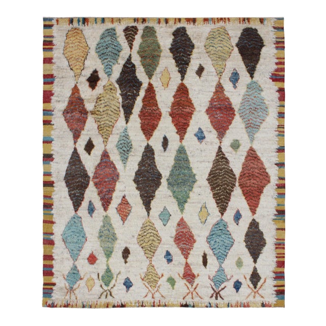 HandKnotted Moroccan Shag Rug 8′4″ × 9′8″ Chairish