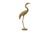 Vintage 24" Bronze & Brass Casted Mid-Century Chinoiserie Cranes For Sale - Image 4 of 12